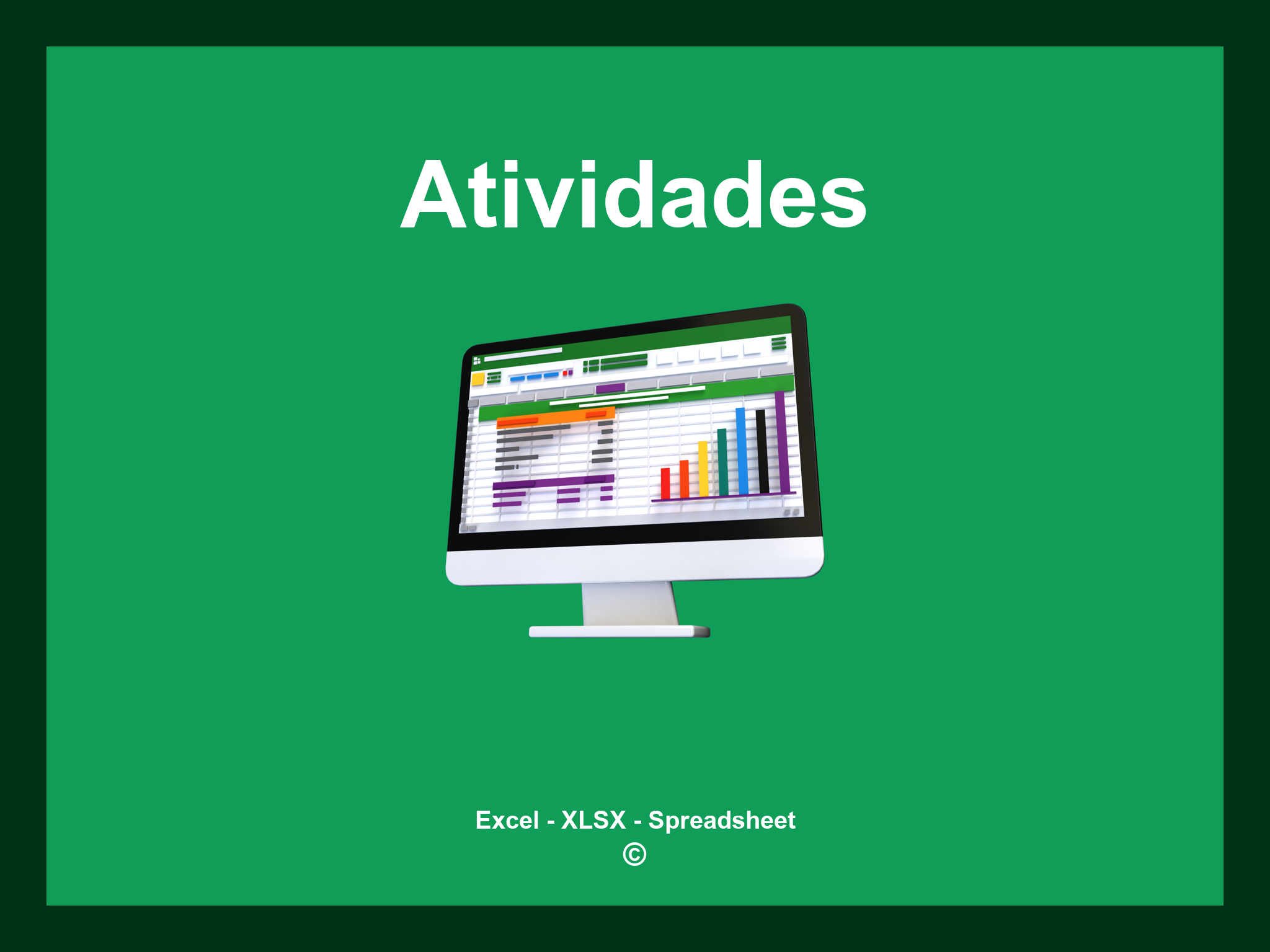 Planilha De Atividades Excel