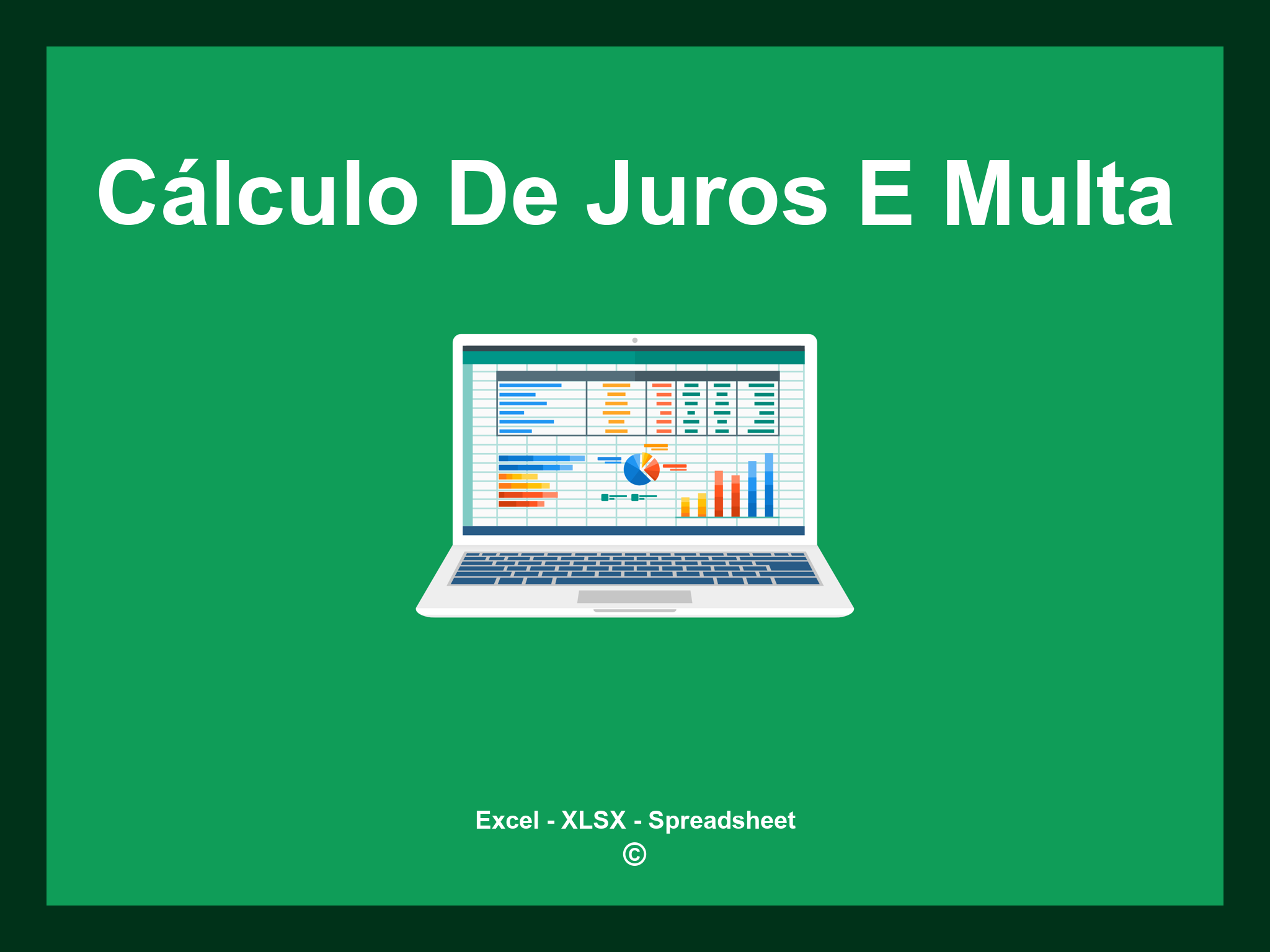 Planilha Excel Para Cálculo De Juros E Multa