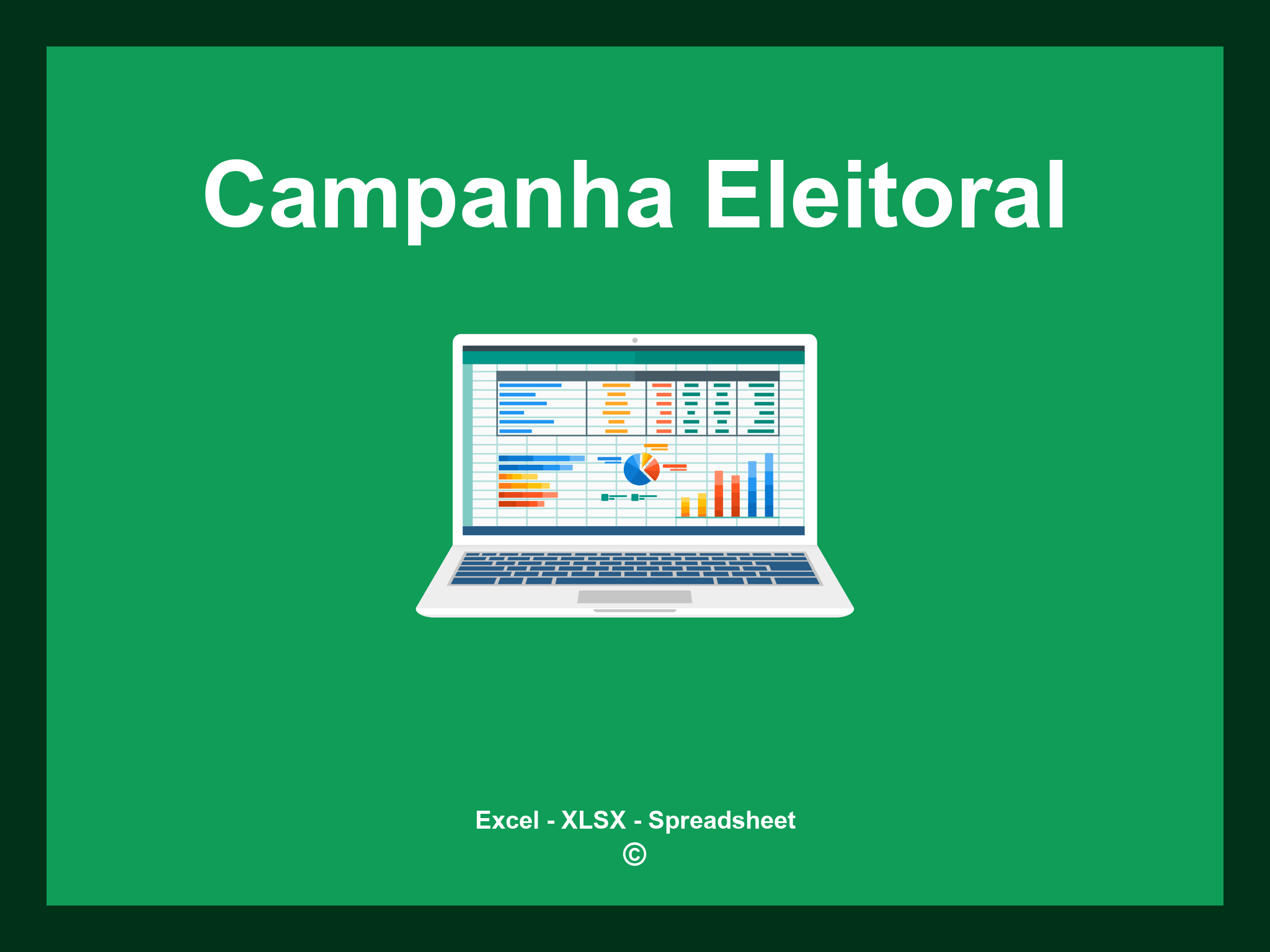 Planilha Excel Campanha Eleitoral