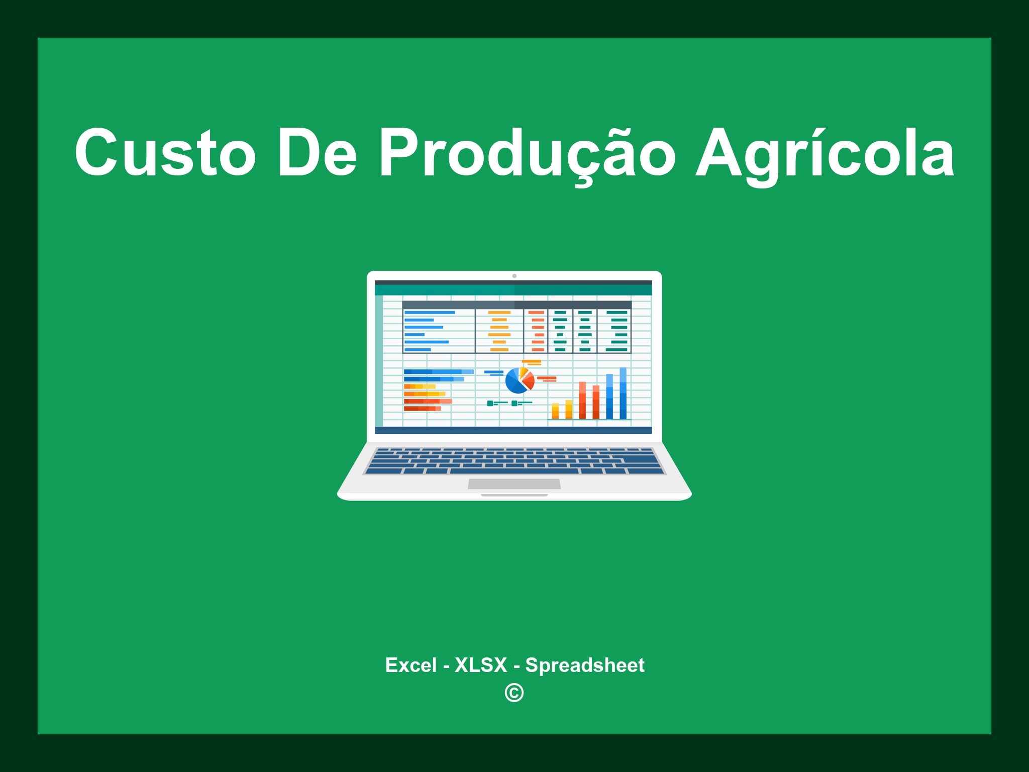 Planilha Custo De Produção Agrícola Excel