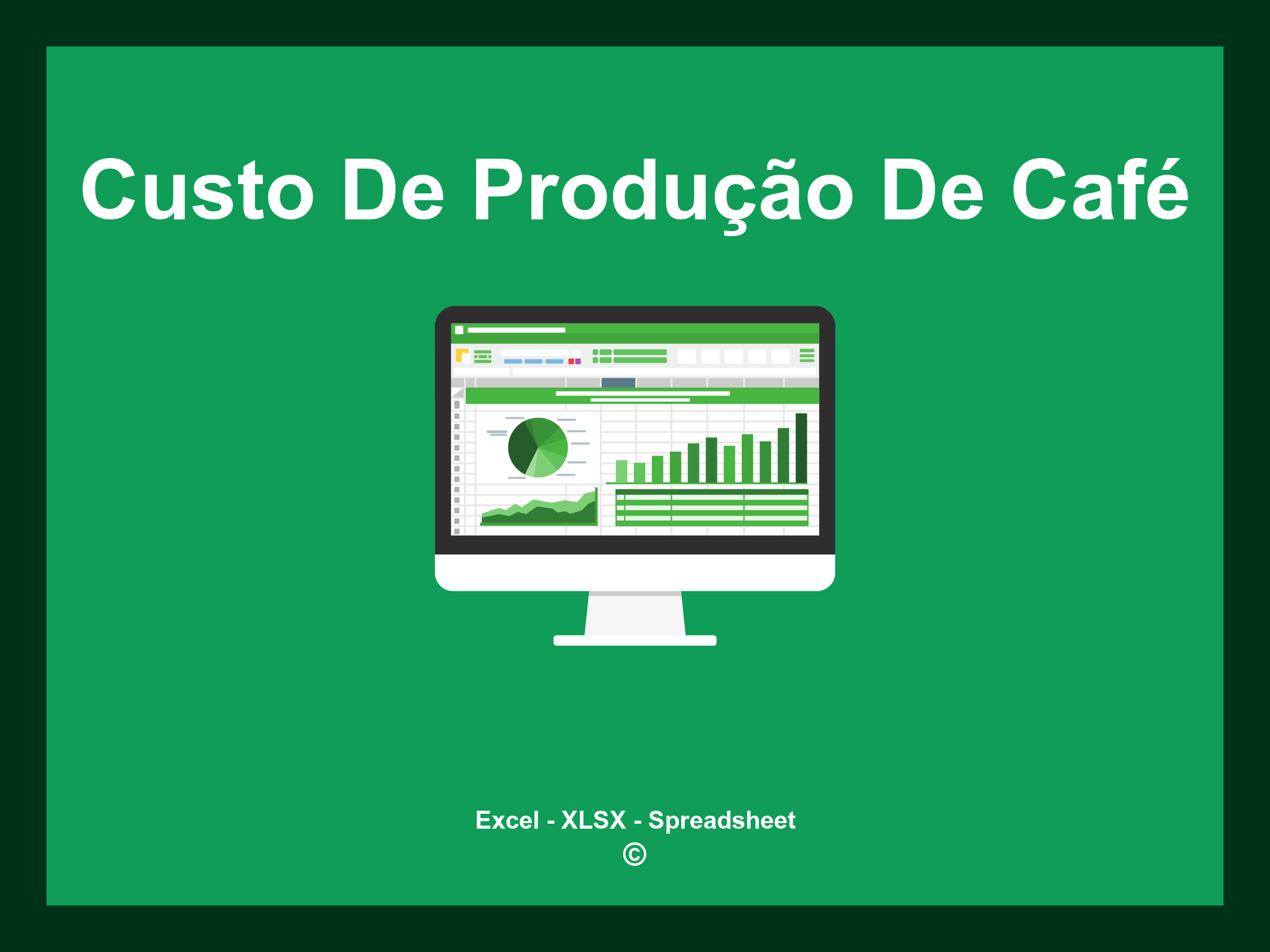 Planilha De Custo De Produção De Café Excel
