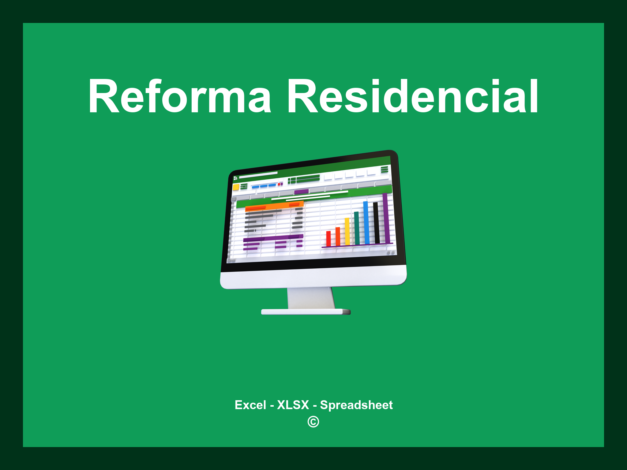 Planilha De Reforma Residencial Excel