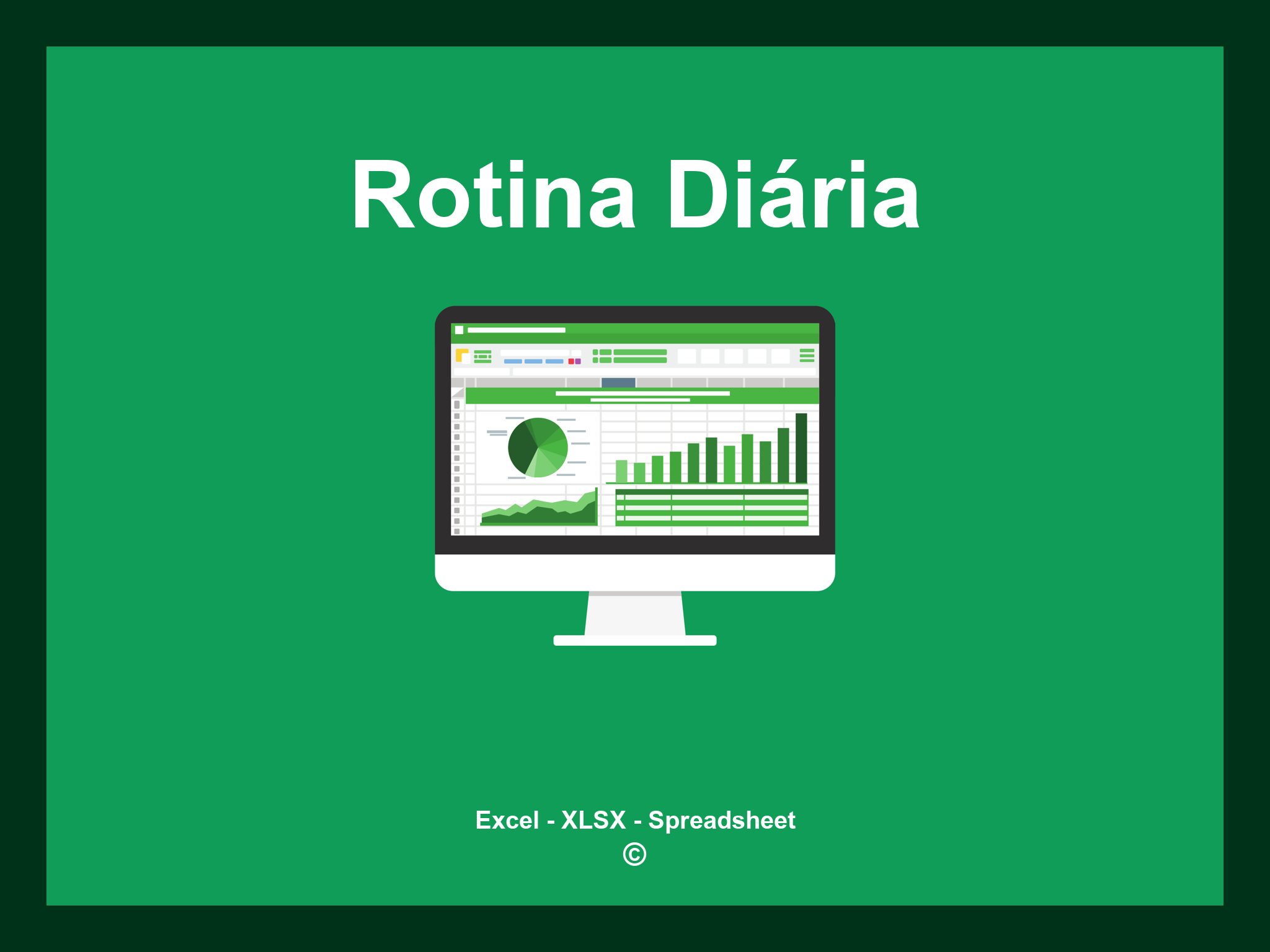 Planilha De Rotina Diária Excel